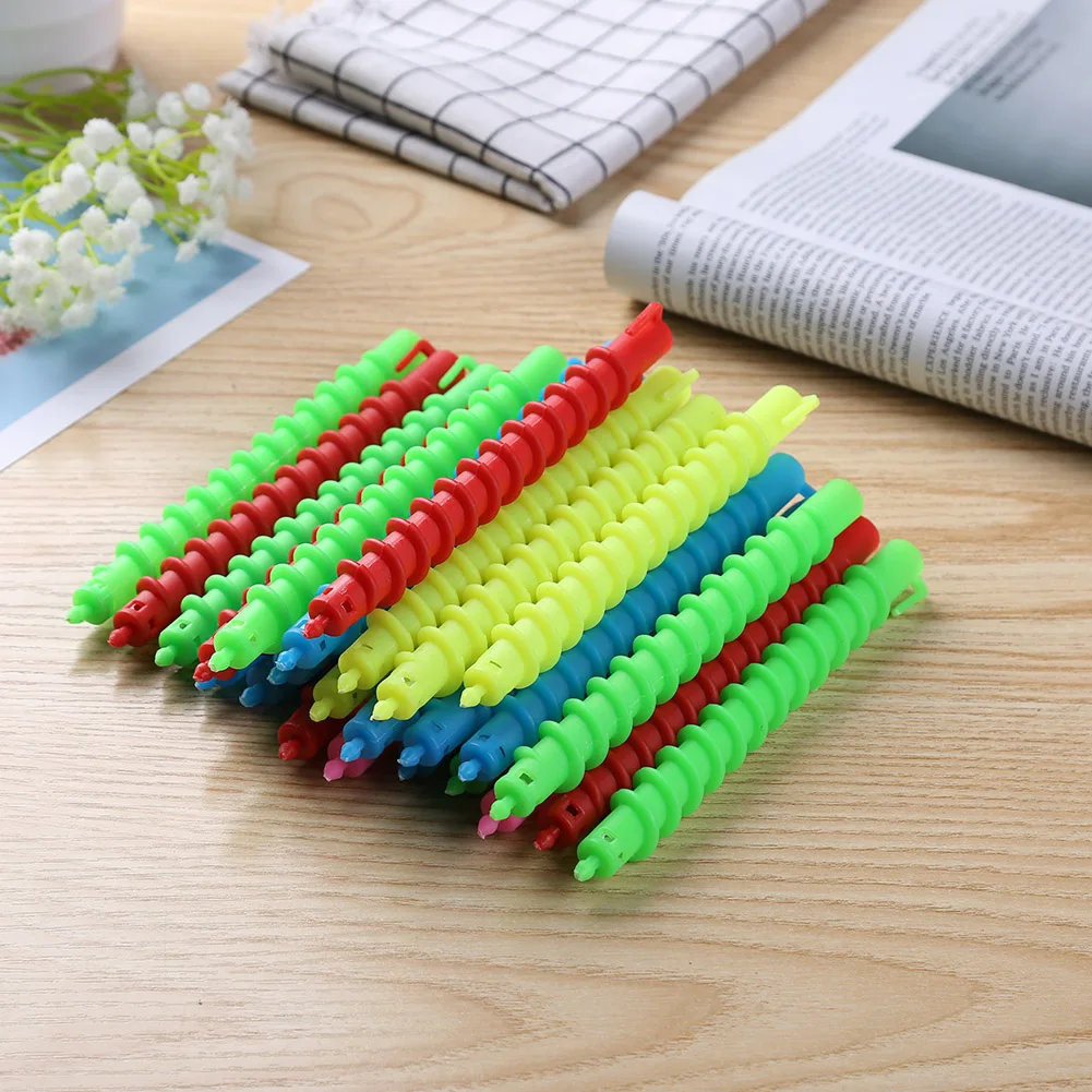 قضبان بيرم الشعر دوامة الشعر بيرم قضبان البلاستيك بكرات شعر طويلة قضبان الشعر بكرو قضبان تجعيد الشعر لتصفيف الشعر #1