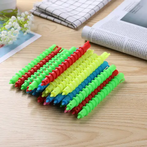 Saç Perma Çubukları Spiral Saç Perma Çubukları Plastik Uzun Saç Silindirleri Saç Çubukları Kıvırıcılar Saç Şekillendirme için Saç Kıvırma Çubukları