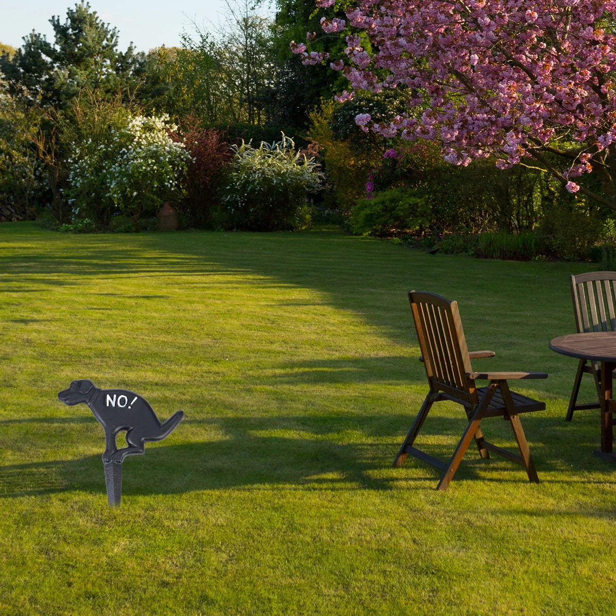 حديقة ديكور تمثال الحديد الزهر لا التبرز علامة لساحة الحديقة علامة الحديقة فناء الديكور في الهواء الطلق إمدادات المناظر الطبيعية