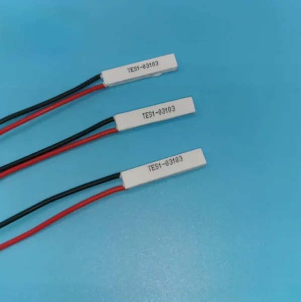 5Pcs Mini Thermoelectric Cooler Module TES1-3103 3.7V Peltier Refrigeration Cooling Plate for DIY Electronics Ice Cold
