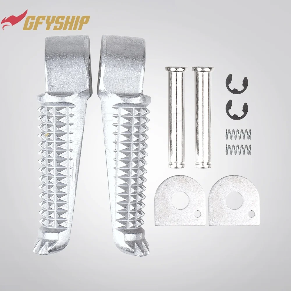 Motorcycle Rear Footrests Foot pegs For Yamaha XJR400 YZF R1 600R 600 SRV250 FZ400 4YR FZS600 FAZER TRX850 TDR125 R1-Z 3XC 3XV