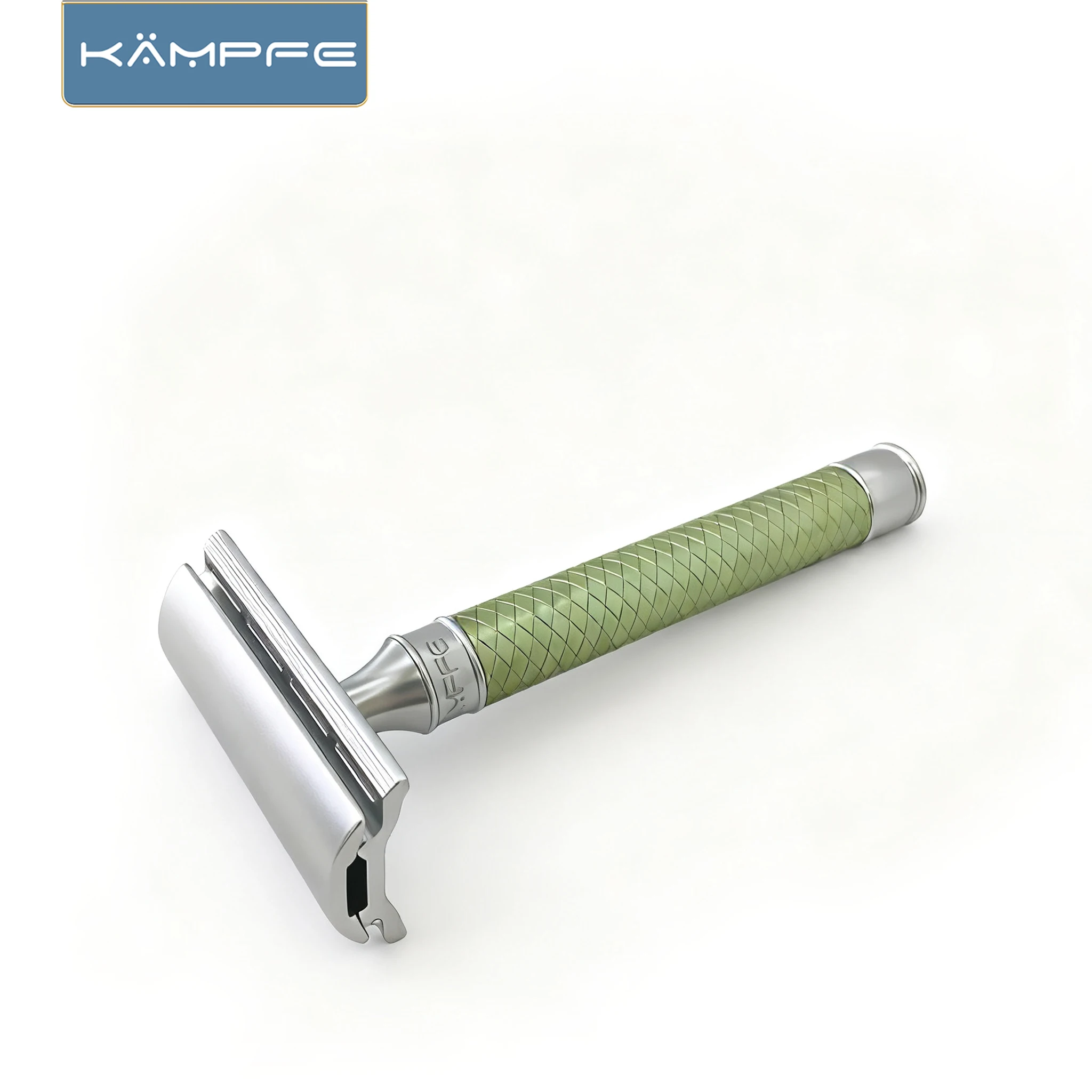 

KAMPFE Double Edge Safety Shaver Best Shaving Razor For Male Aluminum Handle Razor For Men Birthday Gift and Boyfriend