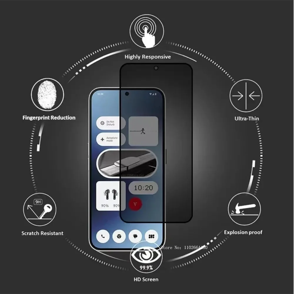6IN1 3D Privacy Screen Protectors For Google Pixel 8a Anti-spy Protective tempered glass For Google Pixel 8 8 Pro Camera Film