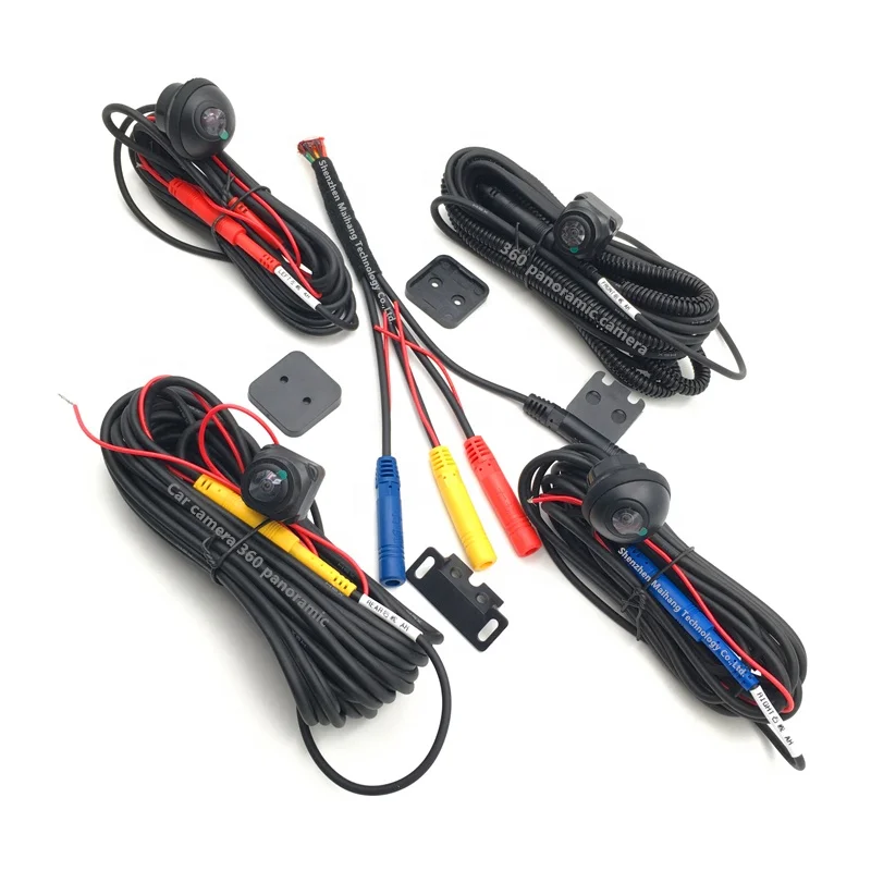 360-Degree panoramic 3D reversing vision camera 1080P 4 DVR recorder Android radio for Camry Car DVD Player