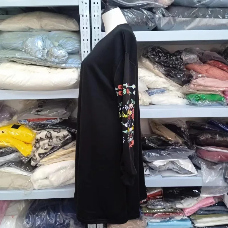 Maglione Casual da donna autunno/inverno manica lunga 2020 allentato o-collo stampa calda felpa dritta Party