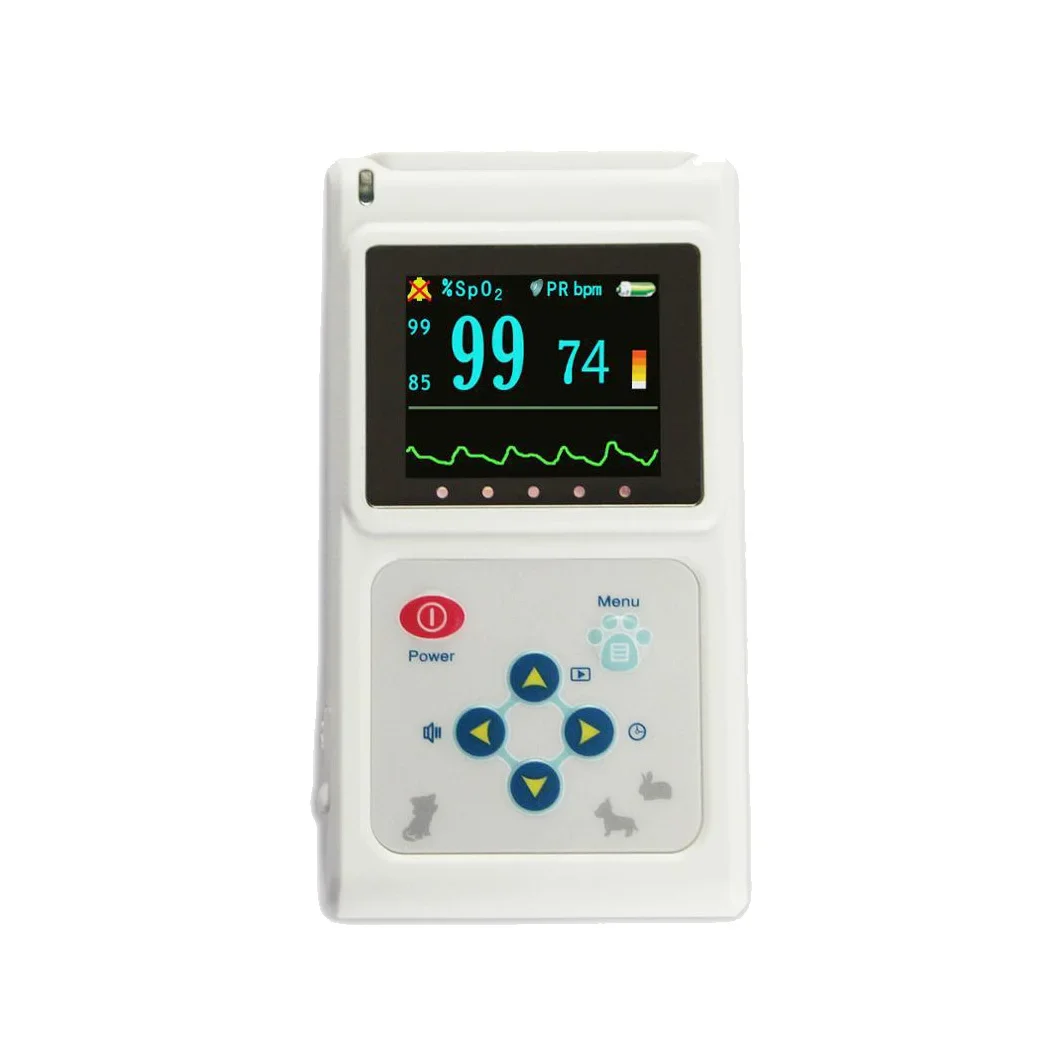 Animals Veterinary Pet Multi Parameters Handheld Monito Pulse vet Oximeter with SPO2