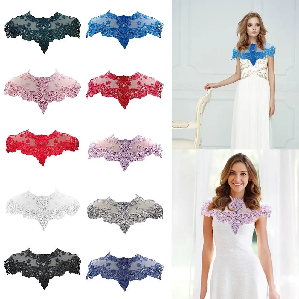 Lace Hollow Sunscreen Shawl Sun Protection Shawl Embroidered Bandana Foulard Bikini Cover Outwear Shoulder Sunscreen Shawl Wrap