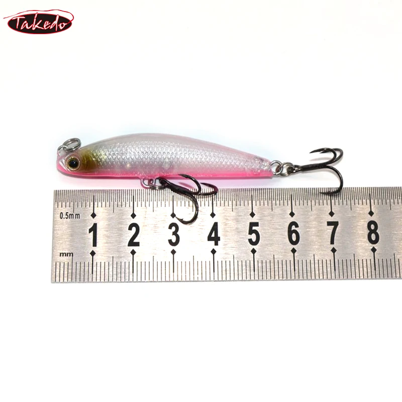 TAKEDO High Quality BP05 55mm 5g Stickbait Pencil Bait Fishing Lures Seabass Lure Hard Sinking Pencil Plastic Lure