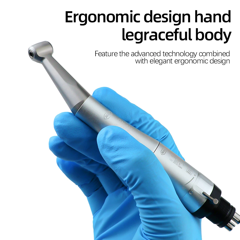 Dental Low Speed Handpiece Teeth Polishing Tool 2/4Holes Air Motor Kits Contra Angle Straight Handpiece Dentists Equipment