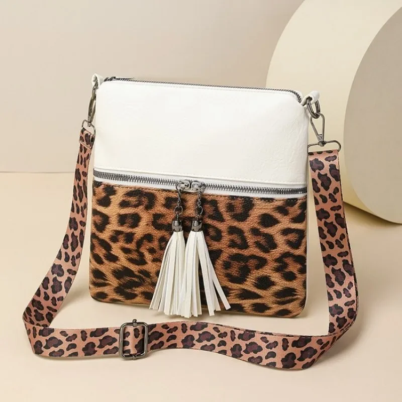 Diaper Bag Stylish Retro Leather Handbag Elegant Crossbody Designer Tote For Women Stylish Large Capacity Purse