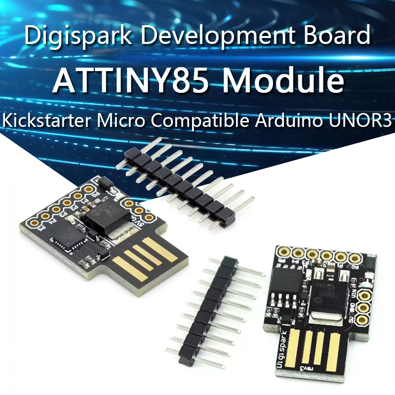 ATTINY85 Digispark Kickstarter Micro Usb Development Board Compatible for Arduino UNO R3