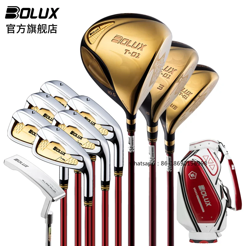 

New Japanese BOLUX Bolex Golf Clubs Men's Set T01 Three-Star Carbon Full Set