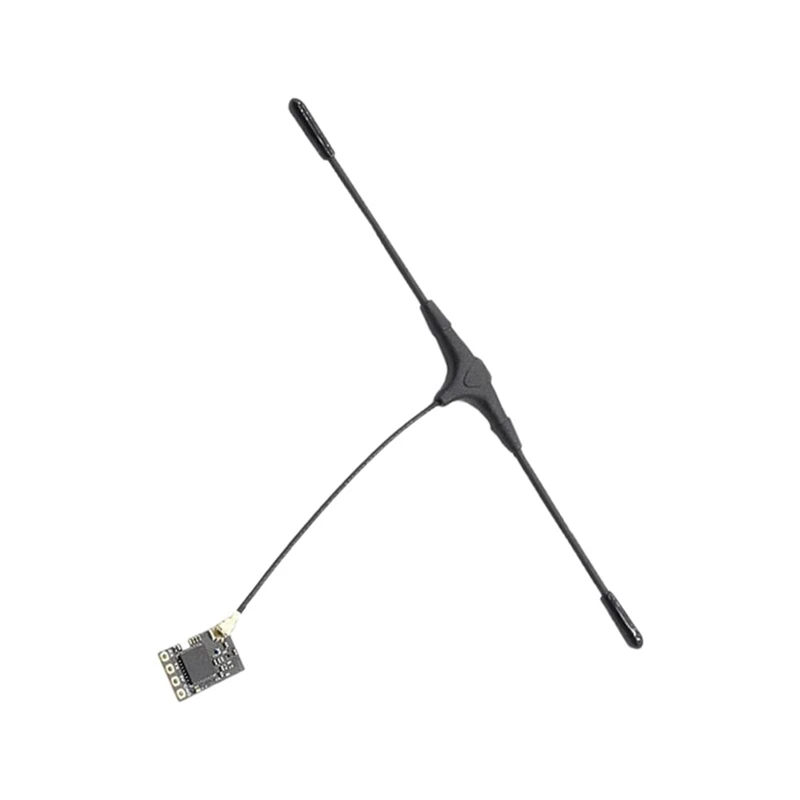 Receptor ELRS 915Mhz 25Hz-500Hz CRSF con antena tipo T para RC FPV Traversing Drones piezas