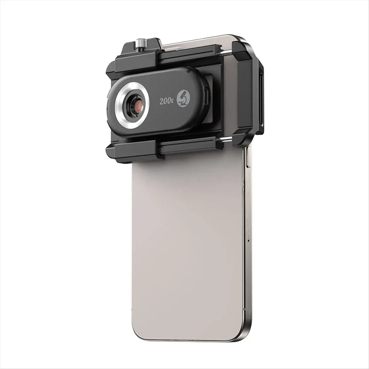 DT35BG 200X Mobile Phone Microscope Lens HD Optical Magnifier for Skin Textile Biology Outdoor Scientific Microscope