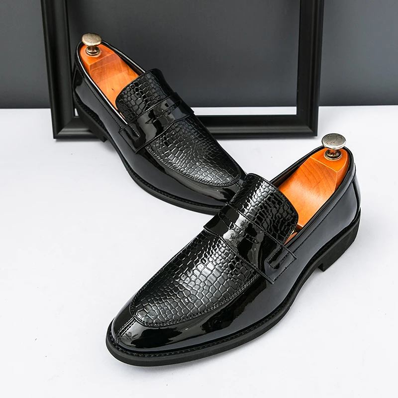 

Men's casual loafers Classic designer fashion style Office or party Outdoor street Hot selling adult daily leather shoes dress