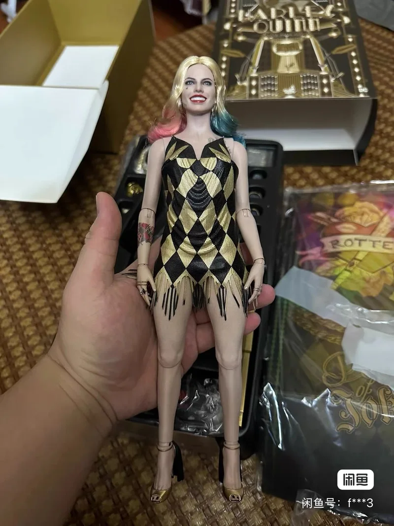 

Hottoys Ht 1/6 Mms439 Suicide Squad Clown Quinn Dancer Dress Version Anime Action Figure Model Hobbies Collectible Toy Gift