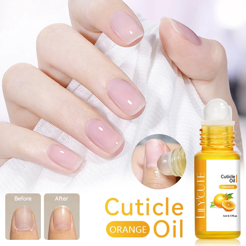 LILYCUTE 5ml Nail Cuticle Nutrient Oil Restore Damaged Nails Softener Nourishing Treatment Skin Revitalizer Remedy Manicure