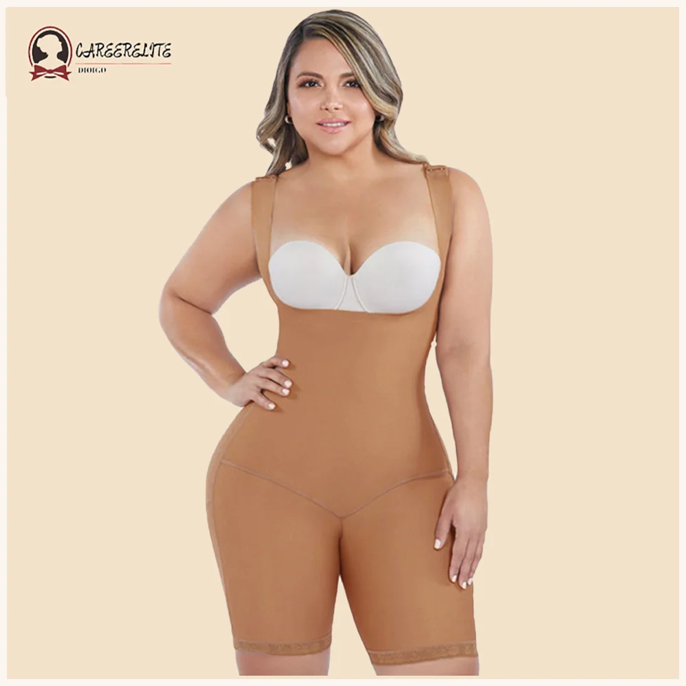 

Faja Colombian Invisible Bodysuit Seamless Shapewear Sexy Slimming Sheath Woman Flat Belly Body Shapers Women