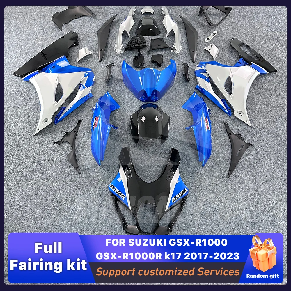 Fit for SUZUKI GSX-R1000 GSX-R1000R K17 2017-2023 ABS Fairing kit full car shell protector Motorcycle Painted Bodywork Custom