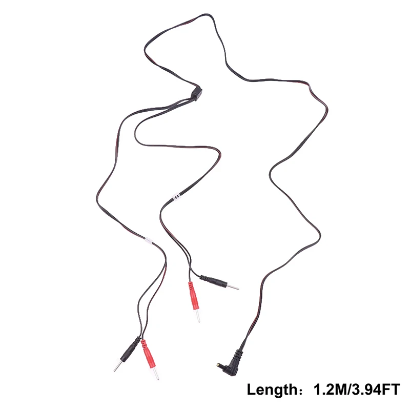 

1 шт. 2,35 мм новый электрод для электротерапии, провод электрическим током, кабель для массажера, соединительный кабель для массажа и релаксации