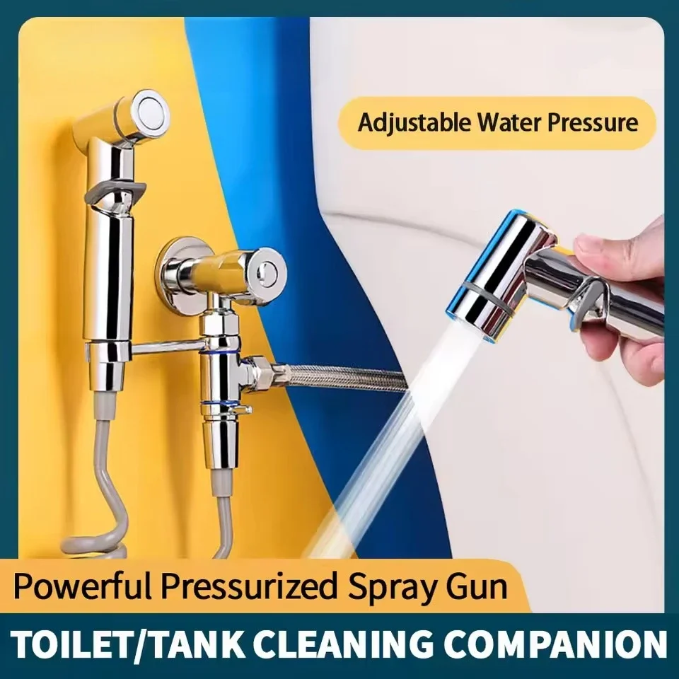 

Мойка-компаньон для унитаза, пистолет-распылитель под давлением, швабра для ванной комнаты, балкона, бассейн, кран из нержавеющей стали, переключатель, промывочная машина, кран высокого давления