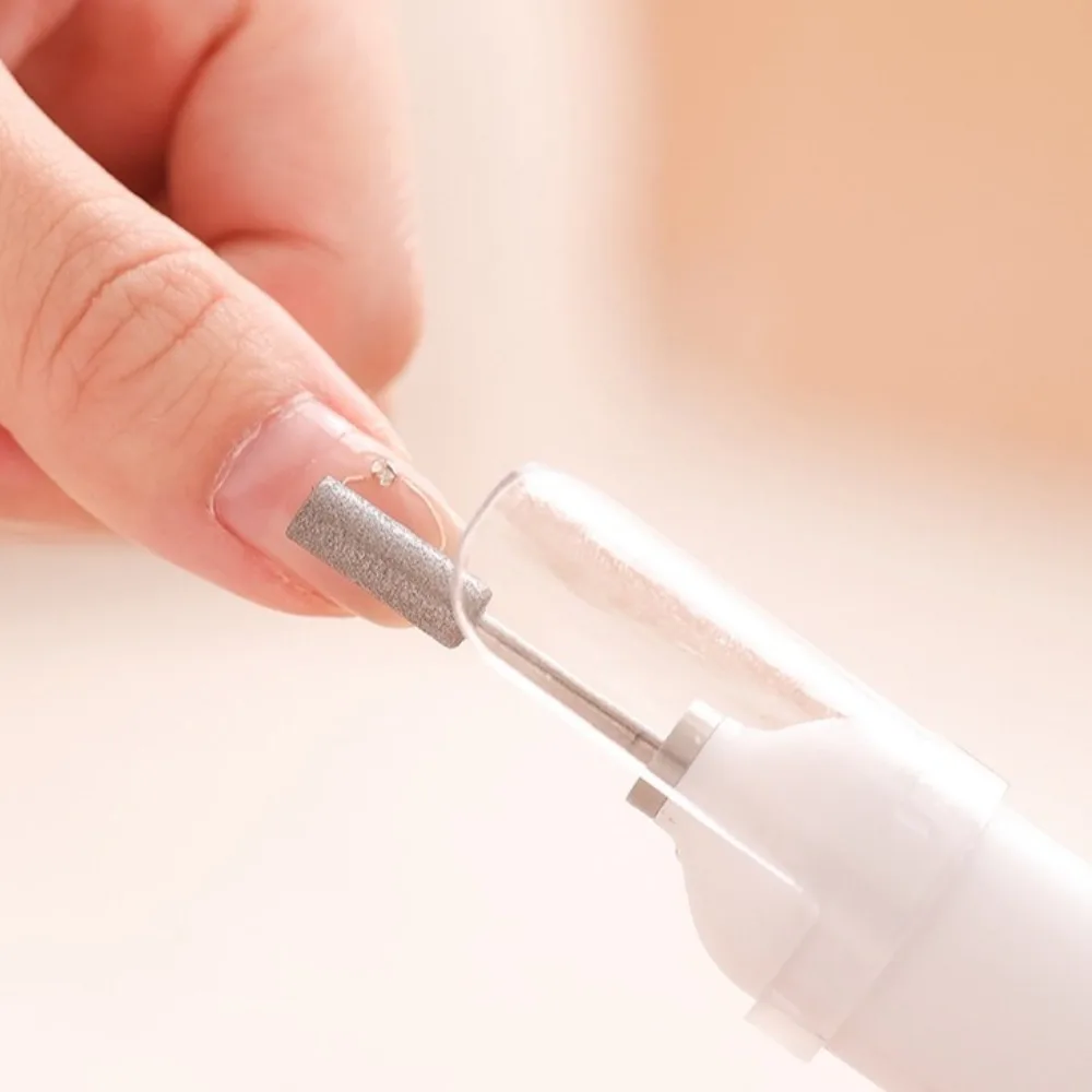 LCD-scherm Elektrische nagelboorset USB-penstijl met 5 slijpkoppen Nageldroger Handheld draadloze oplaadbare UV-ledlamp