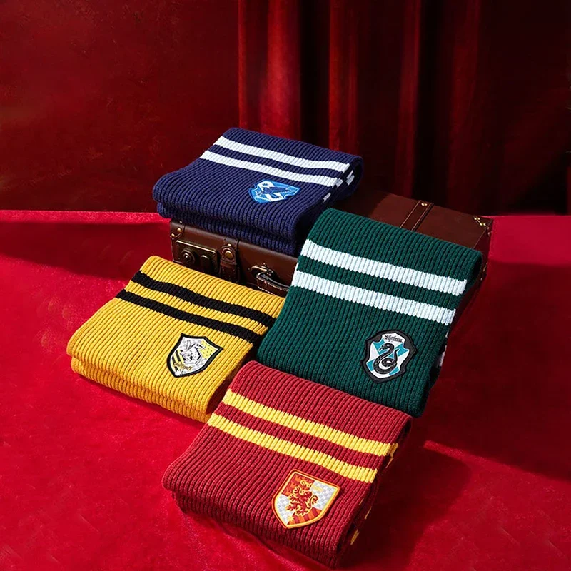 Harry Potter Series Thick Scarf Male and Female Students Creative Decoration Magical Style Personalized Accessories Unique Gift