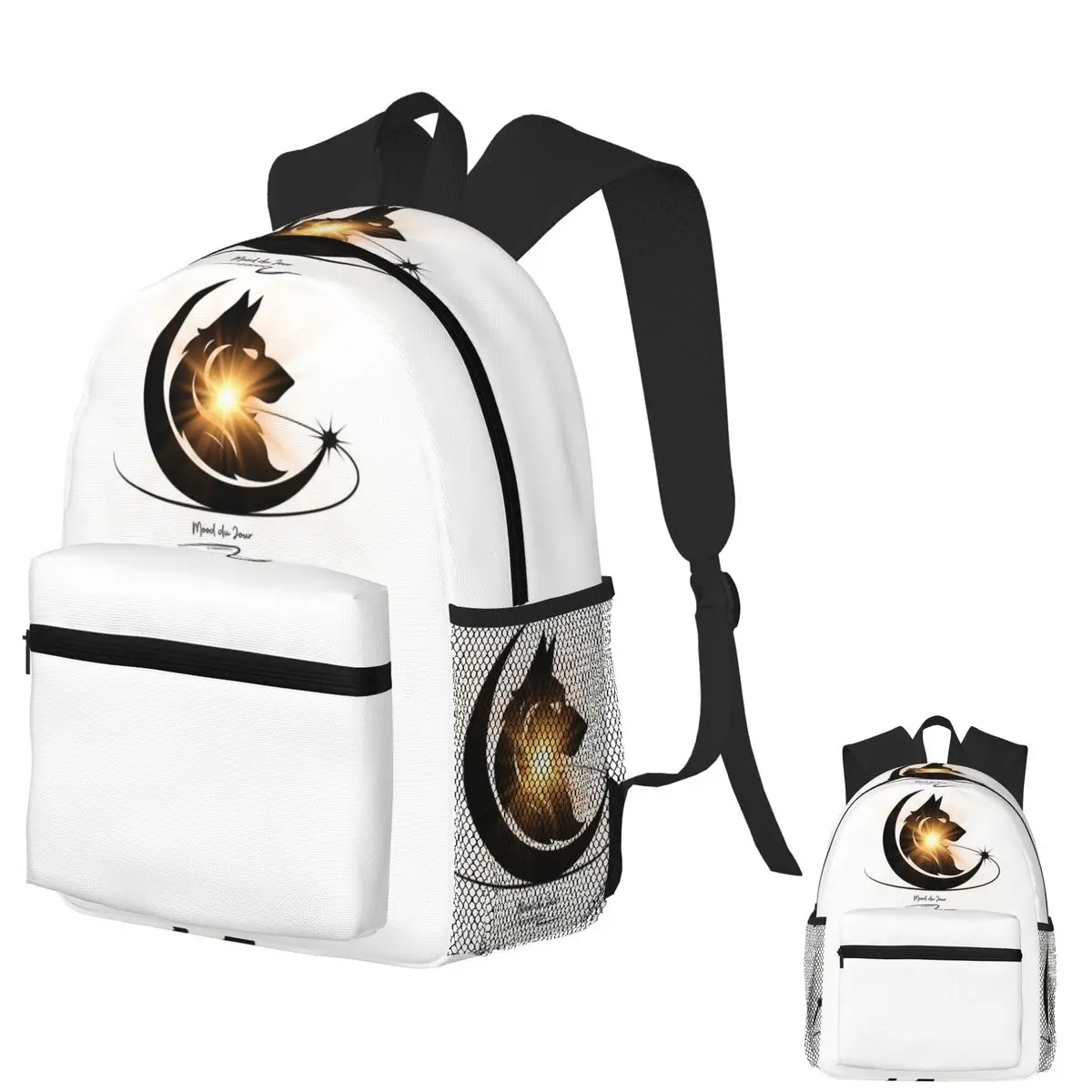 

I Am My Own Light Student Backpack School Bag Hiking Travel Daypack for Boys Girls Fashion Bookbag Shoulder Bags