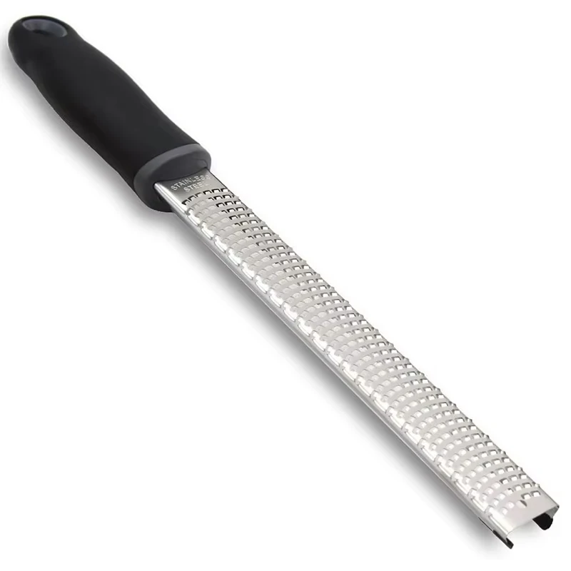 Best Zester, Stainless Steel Kitchen Cheese Grater, Plastic Cover Ergonomic Soft Handle