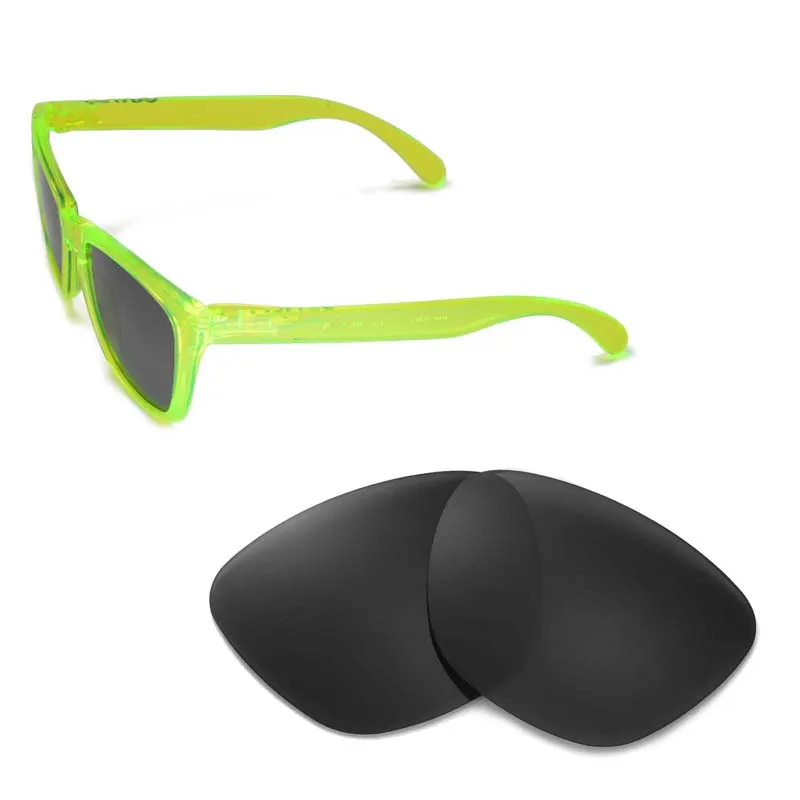 Walleva Polarized Replacement Lenses for Oakley Frogskins Sunglasses OO9013