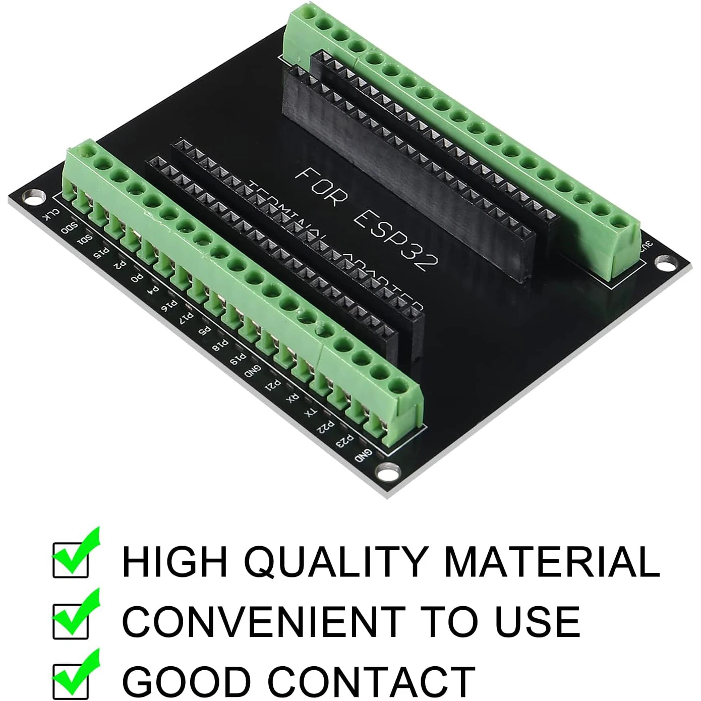 38PIN ESP32 Breakout Board, Aideepen ESP32 ESP32S Breakout Board GPIO 1 into 2 for 38PIN Narrow Version NodeMCU-32S