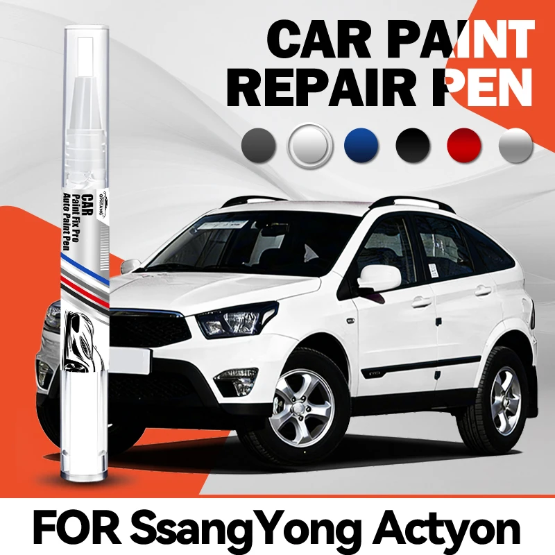 

For SsangYong Actyon Car paint touch up pen auto paint concealer pencil acrylic paints car accessories detailing auto