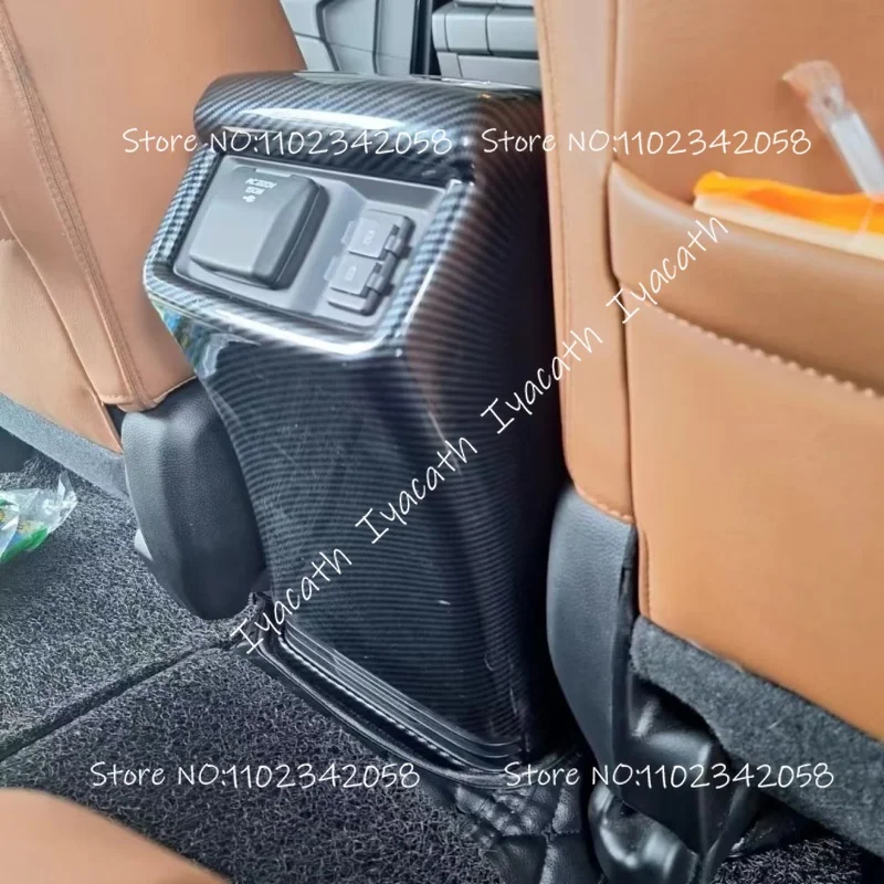 For Isuzu MU-X MU X 2023 2024 2WD 4WD Widnow Rise Switch Center Control Gear Box Cover Car Dashboard Instrument AC Vent Panel