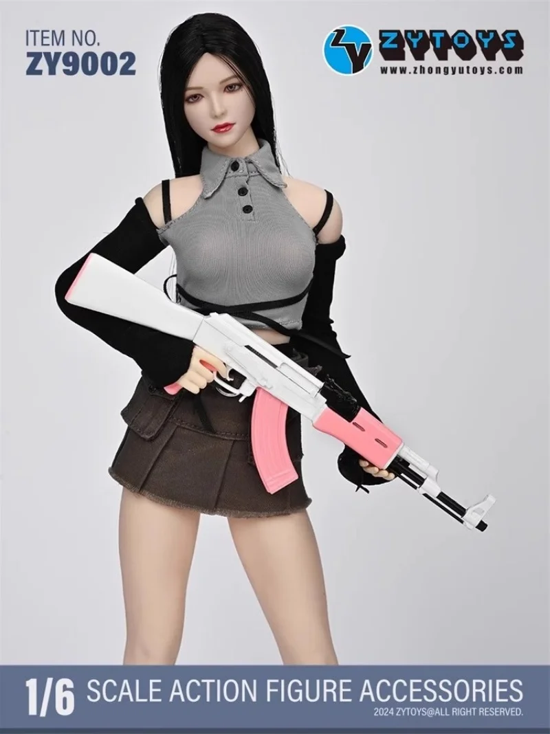 ZYTOYS ZY9001-03 1/6 مقياس الجندي اكسسوارات AK47 سلسلة اللون طبعة محدودة سلاح نموذج حوالي 160 مللي متر عمل الشكل نماذج