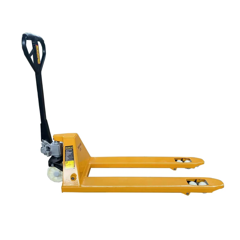 Full Length Stiffener Support 2.5ton 3ton 5ton Hand Pallet Truck With 1 Year Warranty