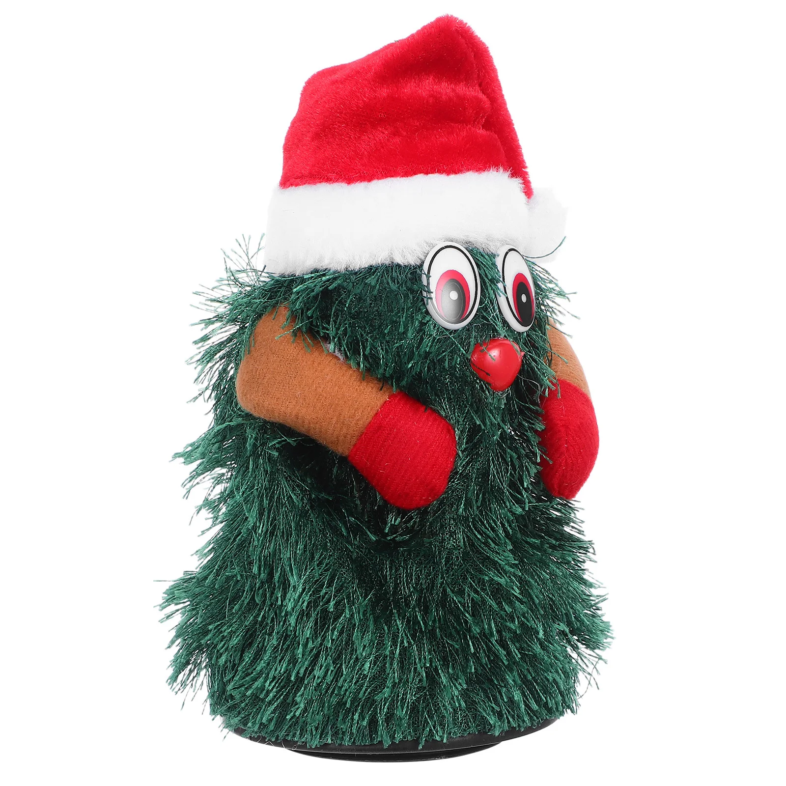 電動クリスマス回転式ホリデーデコレーション 室内クリスマスダンシングオーナメント ミニテーブルデコレーション 家族向け