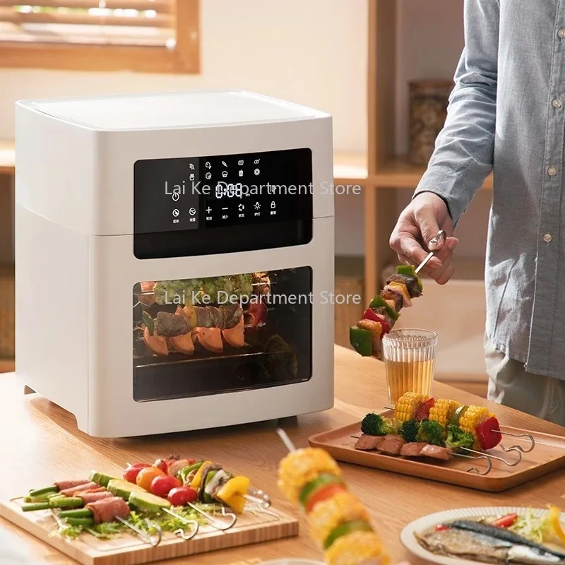 

Digital Electric Control Oven Air Fryer Oil Free Air Fryer White Air Fryer Toaster Oven