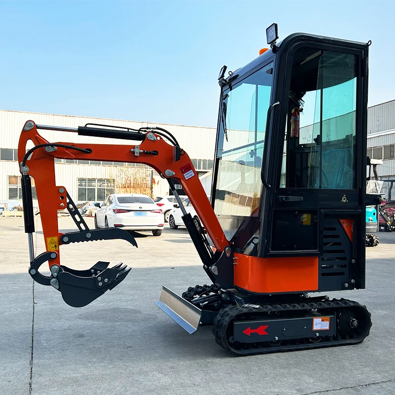 Customized 0.8 ton 1ton Mini Excavator Factory direct sales with Hydraulic pilot operation CE-Certified Euro 5 Engine