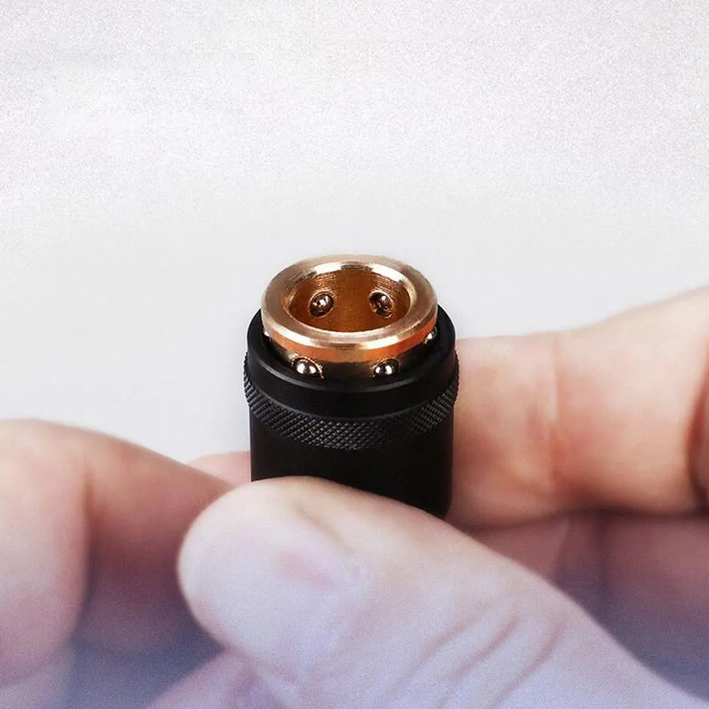 

2Pcs Dip Net Head Connector Anti Rotation Design Fishing Accessories Multifunctional Landing Net Joint Aluminum Magnesium Alloy