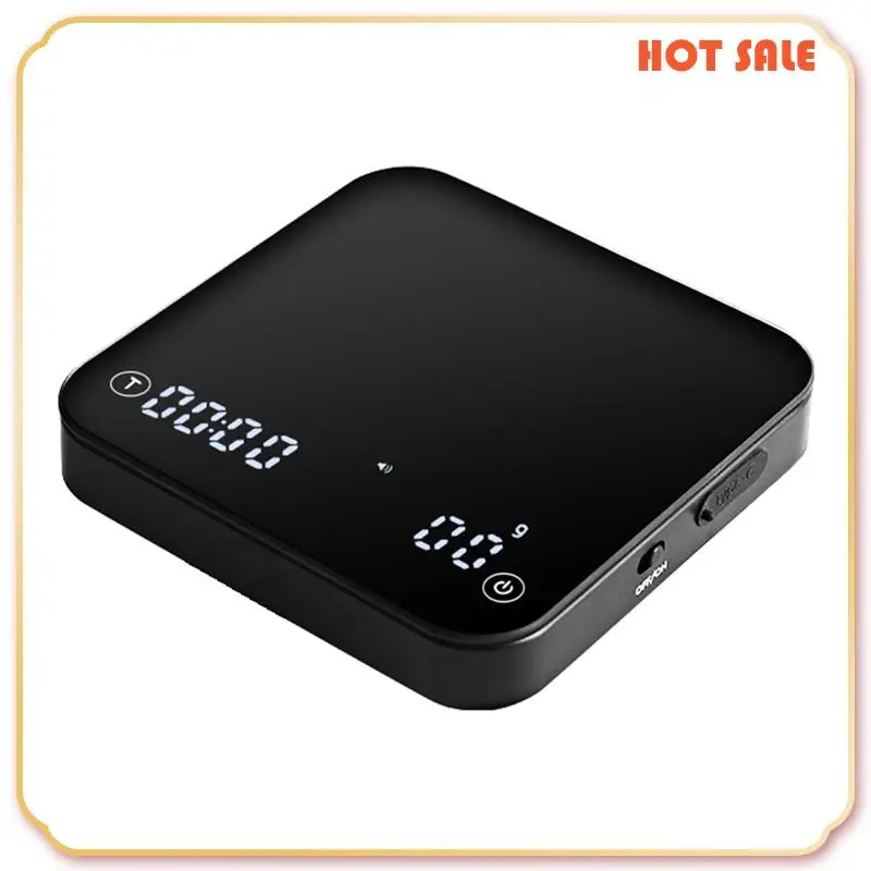ABFA Coffee Scale , 0.1G Precise Graduation, Portable Pocket Scale Multi-Function Timing Kitchen Scale