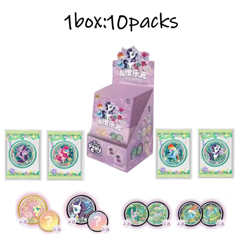 KAYOU Collection Pin My Little Pony - Vol.3 Xinghuan Double-Sided Candy Badge Series Holo Rare Collectible Pin Board Game Gift