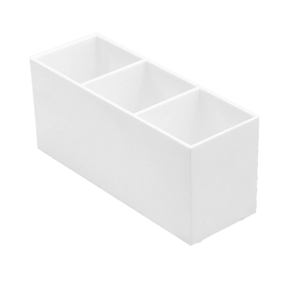 

Makeup Brush Storage Box Case Desk Brushes Eyebrow Pen Stand Desktop Organizer Containers Lip Gloss Drying Tools Rack
