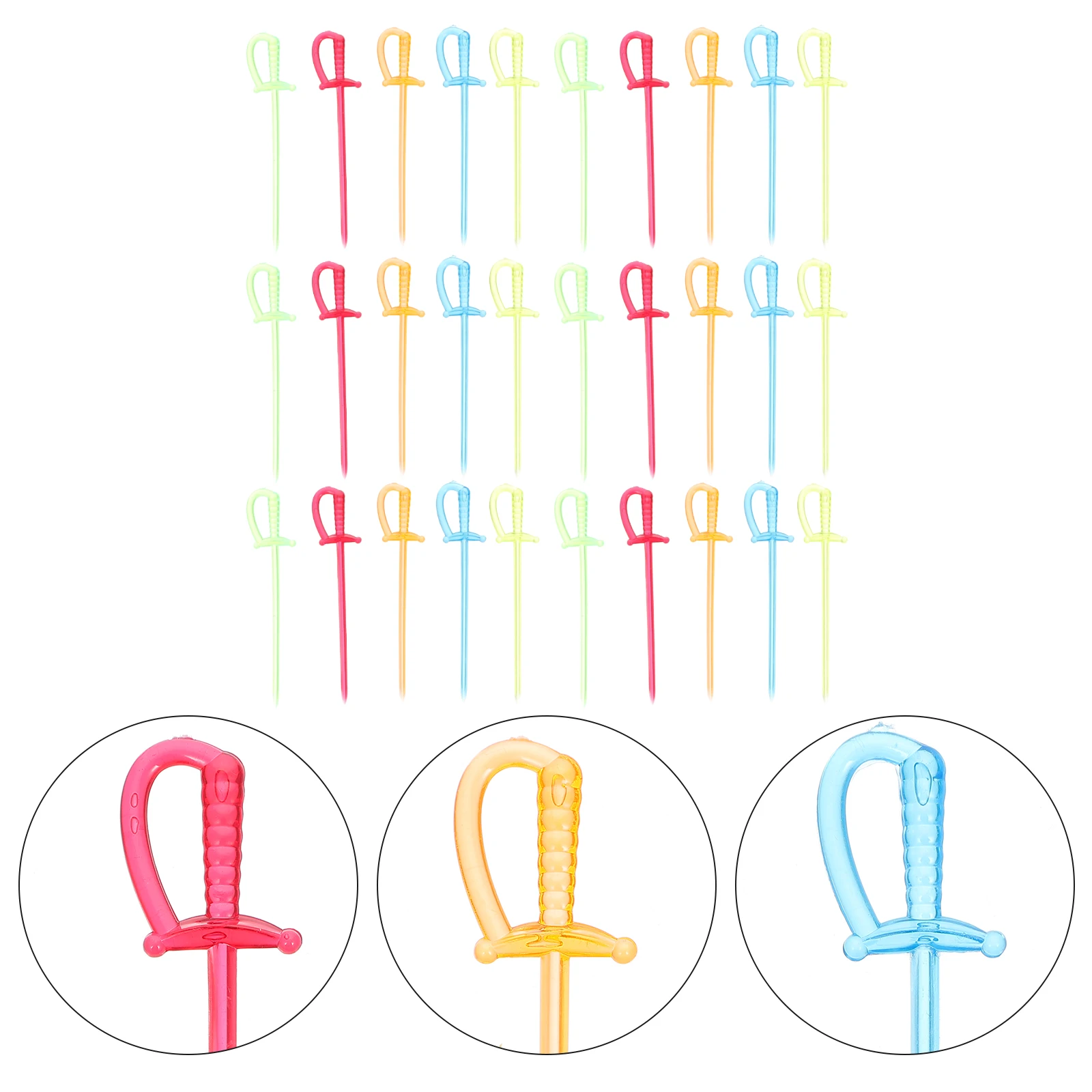 

600 Pcs Fruit Forks Toothpicks Plastic Teeth Cleaning Tools Party Cocktail Picks Appetizers Safe Healthy Reusable Bar Tools