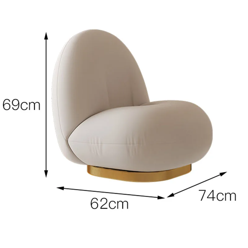 Arm Chair Modern Sofa Chair Unique White Cute Designer Italiano Lounge Sofa Human Nordic Solid Woonkamer Banken Home Furniture