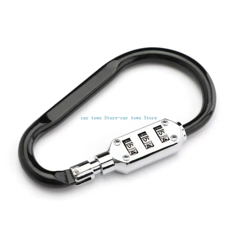 RXJE مكافحة سرقة خوذة دراجة نارية قفل الجمع قفل برمز مع T-بار #3