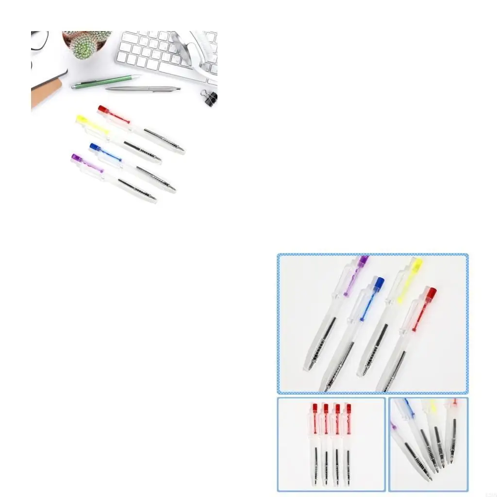 100Pcs Pens Simple Pens Ballpoint Pen Colorful Pen Writing Ballpoint Pens Set
