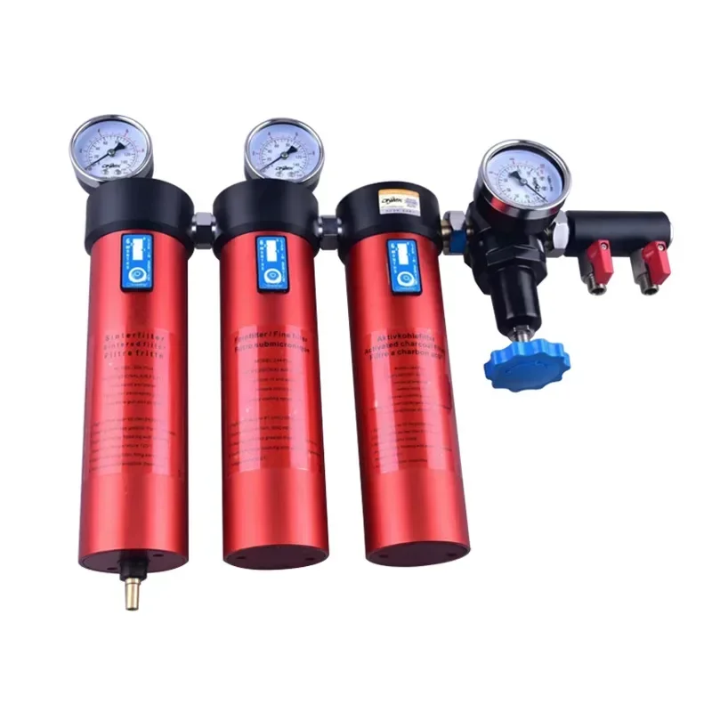 

Three car paint oil-water separator, paint room filter air compressor compressed air automatic drainage