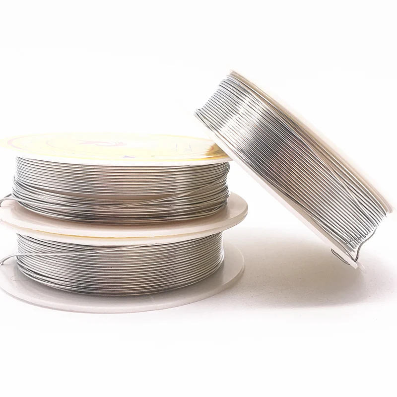 Brass Copper Beading Wire for Jewelry Making, 0.2-1.0mm