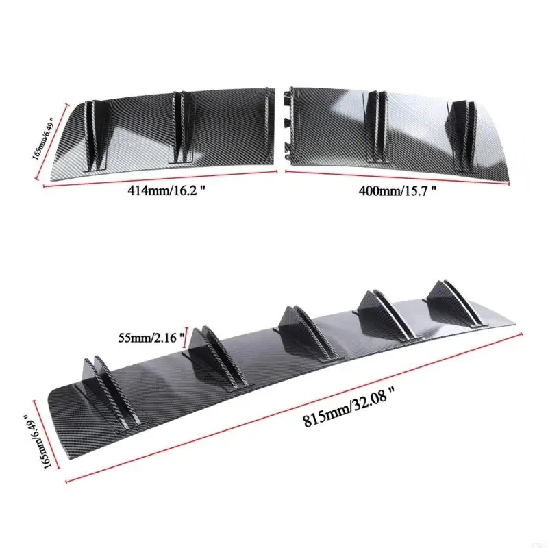 

P88C Split Rearguard Reveal Enhances Vehicle Styling Improves Stability Easy Break On