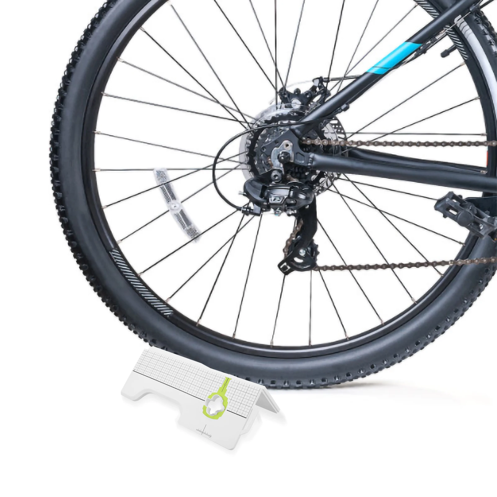 Sturdy Pedal Cleat Tool Ergonomic Durable Plastic Shoe Pedal Adjustment Tool for Bike Cleat Fitting Bicycle Accessory